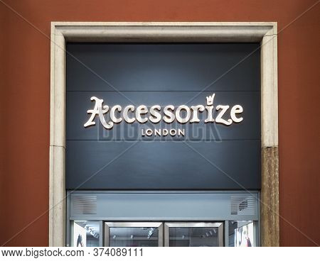 Turin, Italy - Circa June 2020: Accessorize London Storefront