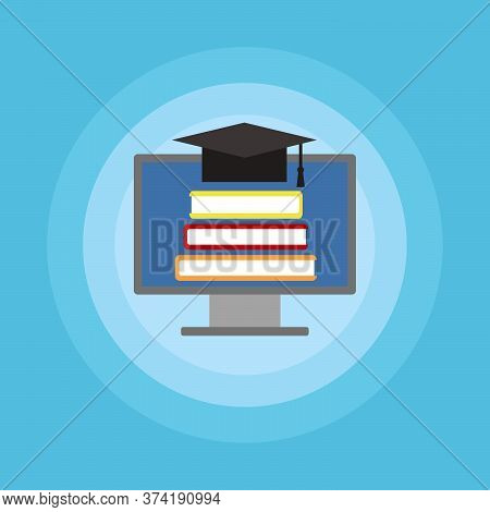 Training In Isolation / Quarantine Mode.e-learning, Communication In Internet.teaching Worldwide. Bo
