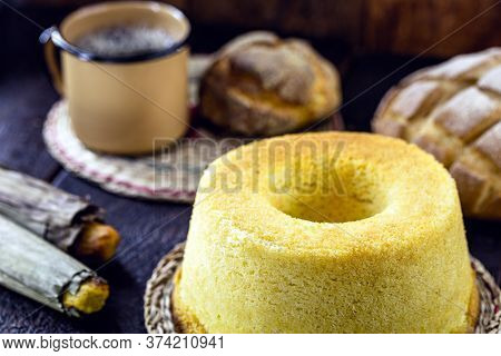 Brazilian Typical Sweet Made From Corn, 