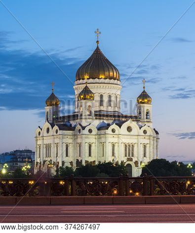 Cathedral Of Christ The Savior (khram Khrista Spasitelya), Moscow, Russia