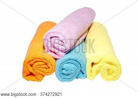 Facecloths Off Various Shades With Some In Rolls