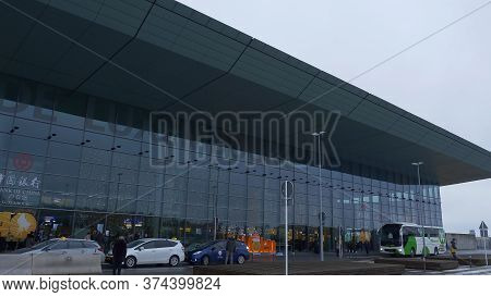 Airport Of Luxemburg Terminal Building - Edinburgh, United Kingdom - January 10, 2020