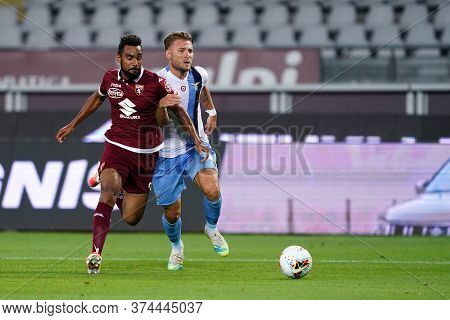 Torino (italy) 30th June 2020 . Italian Football League Serie A.  Torino Fc Vs Ss Lazio. Koffi Djidj