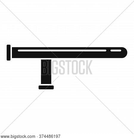 Policeman Baton Icon. Simple Illustration Of Policeman Baton Vector Icon For Web Design Isolated On 