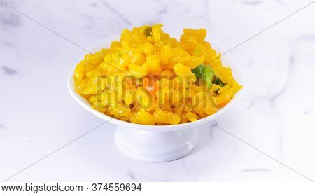 Boondi: Indian Sweets; Boondi Or Bundiya Is An Indian Dessert Made From Sweetened,