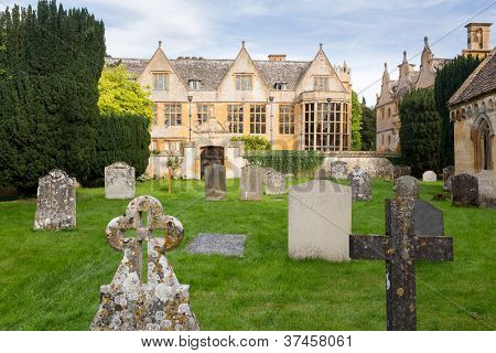 Stanway House og St. Peters Kirke Stanton