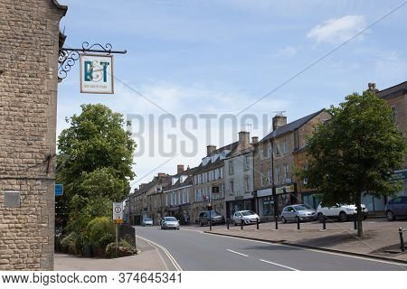 A Row Of Shops On The Chipping Norton High Street In Oxfordshire In The Uk Taken On 22nd June 2020
