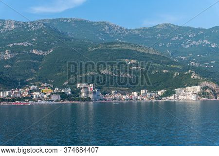 Becici, Montenegro - June 15.2019. Resort Village Of Becici And Rafailovici