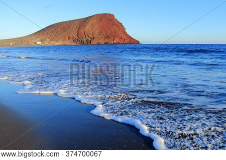 Red Mountain In Tenerife, Canary Islands, Spain.