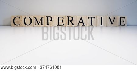 The Word Of Comperative On Building Blocks Concept