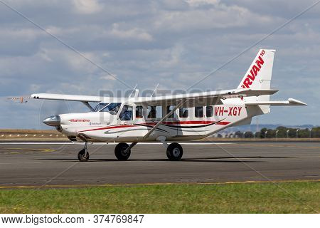 Avalon, Australia - February 27, 2015: Mahindra Aerospace (gippsland Aeronautics) Ga10 Airvan Vh-xgy
