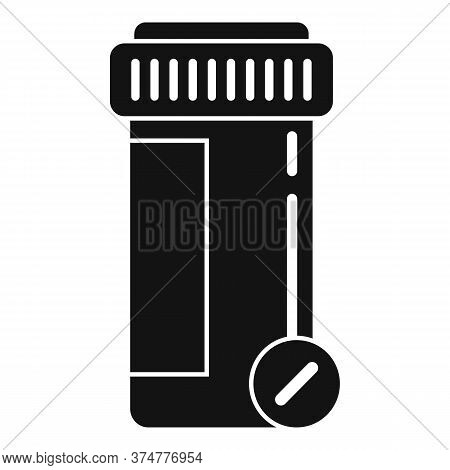 Endocrinology Pills Icon. Simple Illustration Of Endocrinology Pills Vector Icon For Web Design Isol