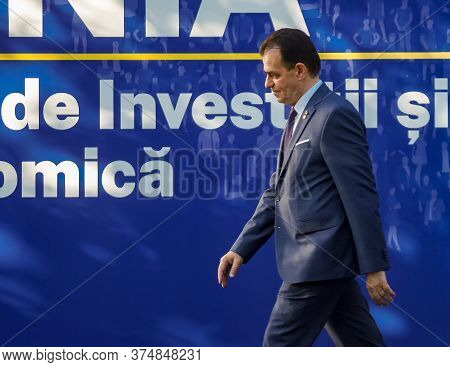 Bucharest, Romania - July 01, 2020: Ludovic Orban, President Of The National Liberal Party And Roman