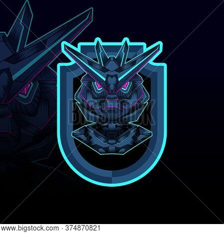 Mecha Esport Vector Graphic Design Illustration