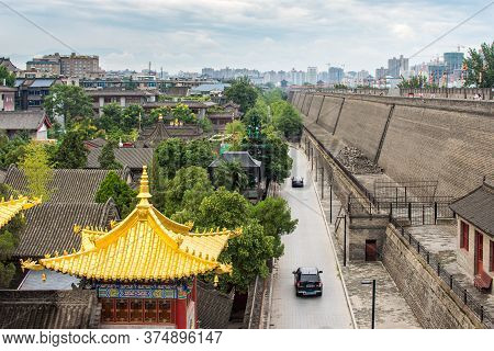 Guangren Lama Temple Buddhist Temple In Xian Old City In Xian China