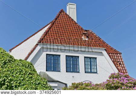 Traditional Wooden Houses In Gamle, Which Is A Historic Area Of The City Of Stavanger In Rogaland, N