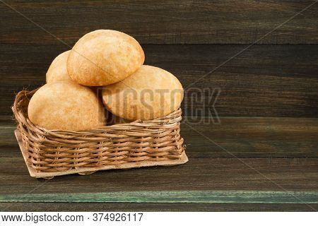 Delicious Almojabana Colombian Preparation - Text Space