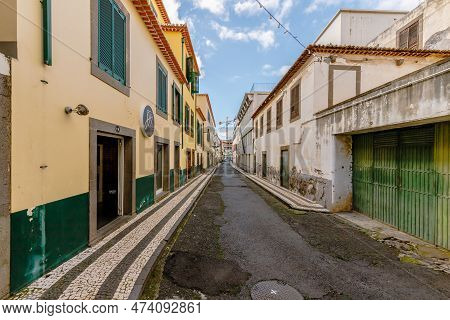 Typical Architecture In Funchal, Madeira Island, Portugal