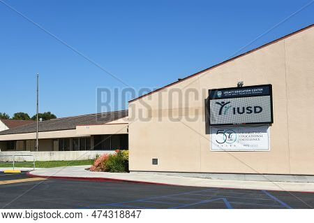 Irvine, California - 9 Apr 2023: The Legacy Education Center, Irvine Adult Transition Program, Irvin