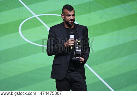 Rio, Brazil - April 10, 2023, Best Defender Fabricio Bruno During The 2023 Carioca Championship Awar