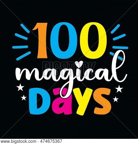 100 Day Of School Svg T-shirt Design,retro 100 Day Of School Svg T-shirt Design, 100 Day Of School