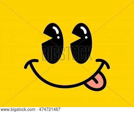 Yum Cartoon Face Vector & Photo (Free Trial) | Bigstock