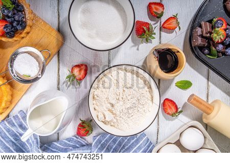 Summer Baking Background