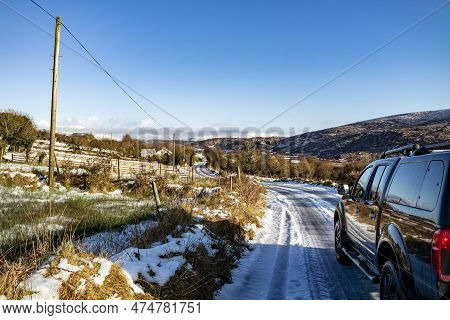 The L1783, The So Called German Road, Connects Doochary And Lettermacaward - County Donegal - Irelan