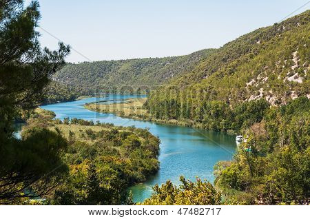 แม่น้ำ Krka โครเอเชีย