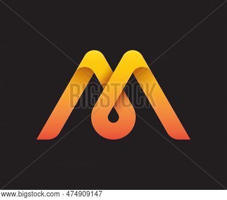 3d M Logo Design Vector Logo Template