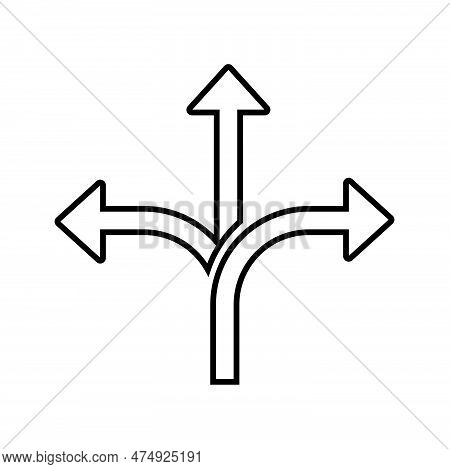 Flexibility Icon. Outline Black Flexibility Vector Sign For Logo, Web, App, Ui. Simple Symbol For Fl