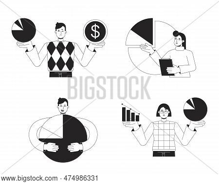 Lean Startup Strategy Bw Concept Vector Spot Illustrations Pack