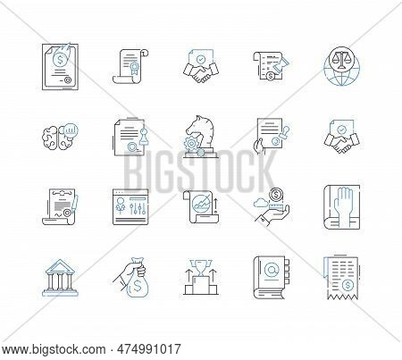 Supply Line Icons Collection. Inventory, Demand, Logistics, Stock, Procurement, Allocation, Distribu