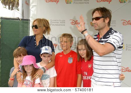 Tea Leoni and David Duchovny  at the 2010 A Time For Heroes Celebrity Picnic, Wadsworth Theater, Los Angeles, CA. 06-13-10