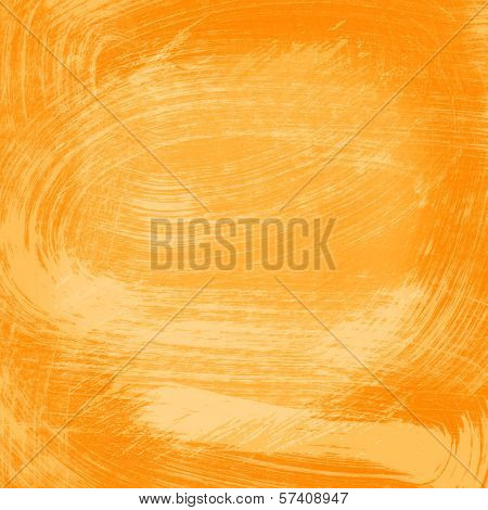 Orange Abstract Watercolor Texture Background