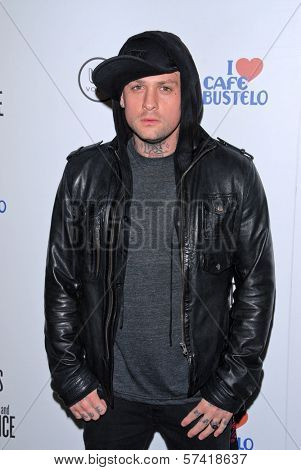 Benji Madden  at the Artists for Peace and Justice 