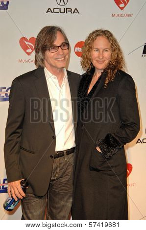 Jackson Browne and Dianna Cohen at the 2010 MusiCares Person Of The Year Tribute To Neil Young,  Los Angeles Convention Center, Los Angeles, CA. 01-29-10