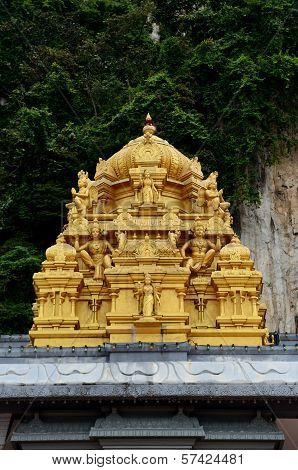 Entrance Shrine At Batu Caves