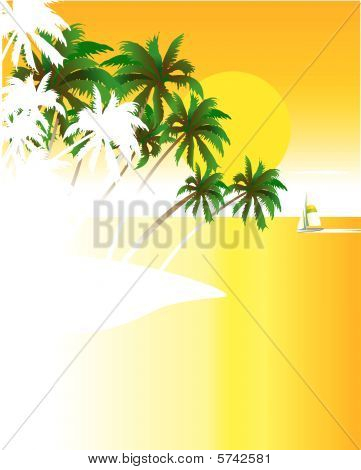 Spiaggia di paesaggio