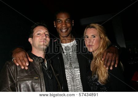 Marc Clebanoff, William Romeo and Shannon Lynn at the 