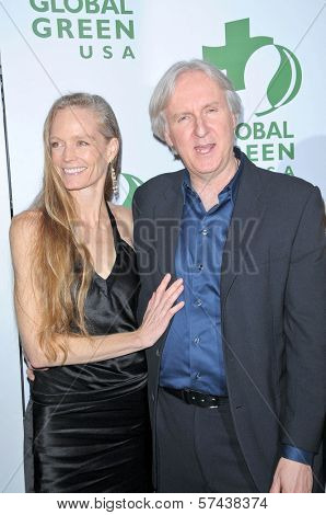 Suzy Amis and James Cameron at the 7th Annual Global Green USA's Pre-Oscar Party, Avalon, Hollywood, CA. 03-03-10