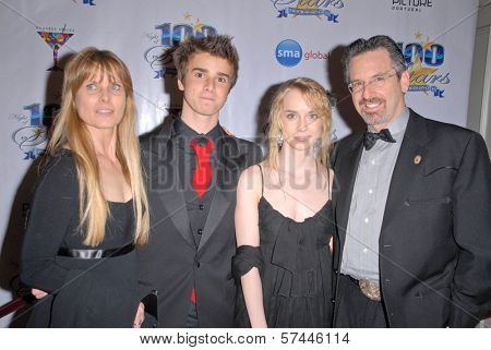 Robert Carradine and family at the 2010 Night of 100 Stars Oscar Viewing Party, Beverly Hills Hotel, Beverly Hills, CA. 03-07-10