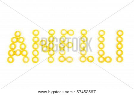 Pasta Anelli Word