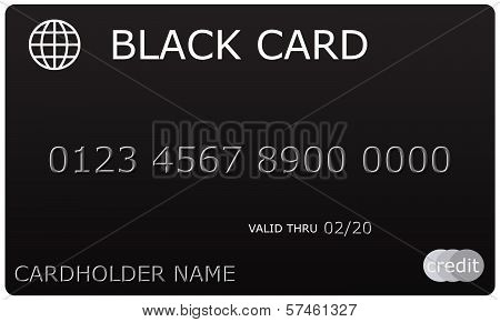 Black Credit Card