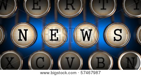 News on Old Typewriter's Keys.
