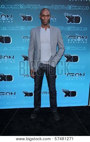 Lance Reddick at Disney XD's 