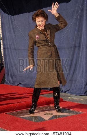 Leslie Caron at the star ceremoney for Leslie Caron into the Hollywood Walk of Fame, Hollywood, CA. 12-08-09