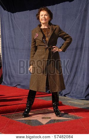 Leslie Caron  at the star ceremoney for Leslie Caron into the Hollywood Walk of Fame, Hollywood, CA. 12-08-09