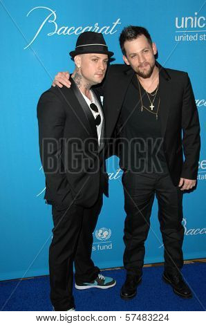 Benji Madden and Joel Madden at the 2009 UNICEF Ball Honoring Jerry Weintraub, Beverly Wilshire Hotel, Beverly Hills, CA. 12-10-09