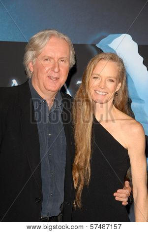 James Cameron and Suzy Amis  at the Los Angeles Premiere of 'Avatar,' Chinese Theater, Hollywood, CA. 12-16-09